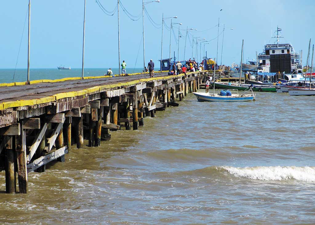 Bilwi's main dock. Photo © Elizabeth Perkins.