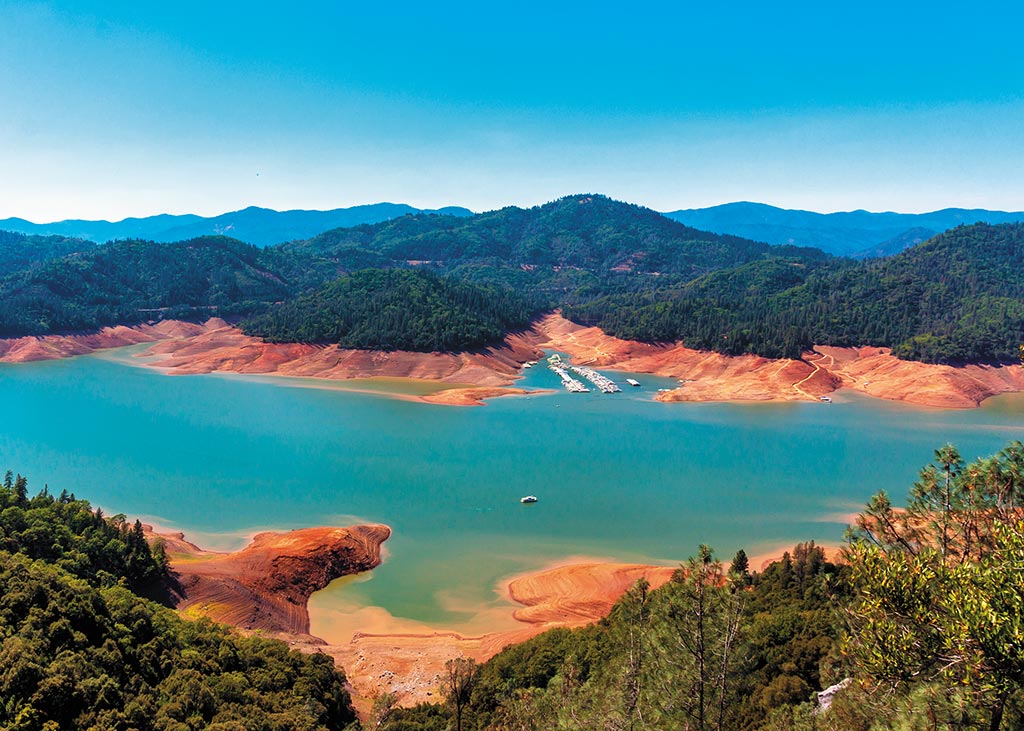 Lake Shasta.